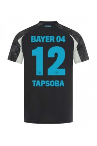 Bayer Leverkusen Edmond Tapsoba #12 Voetbaltruitje 3e tenue 2024-25 Korte Mouw